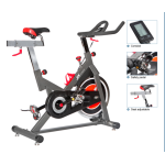 Promocional de alta calidad para la bicicleta de spinning de la aptitud del gym del amo principal