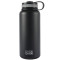 32oz Wide Mouth Double Wall Vacuum Stainless Steel Water Flask , Night Black