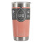 20 OZ Vacuum Insulated Tumbler - Light Coral Pink