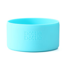 Bottlebottle Protective Silicone Sleeve Bottom Cover for Hydro Flask, Medium, Sky Blue
