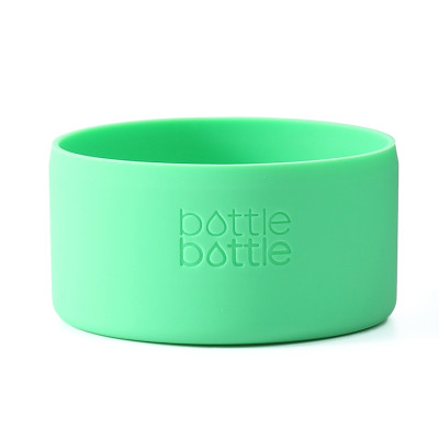 Bottlebottle Protective Silicone Sleeve Bottom Cover for Hydro Flask, Medium, Greenery