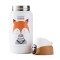 Bottlebottle 12oz Vacuum Insulated Stainless Steel Kids Water Bottle with Leak Proof Flip Lid, BPA Free Thermos Travel Mug