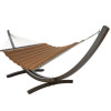 Pillowtop Hammock-Canvas Teak by Designed for Outdoors