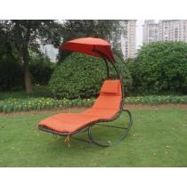 Outdoor Hammock Swing Chair Sun Lounger With Canopy Bonus Rocking Feacture