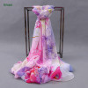 Custom Made Chinese Factory Long Style Wholesale Women 100% Silk Scarf