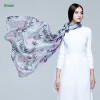 Soft Polyester Satin Scarf Cheap Price Digital Printed Polyester Scarf