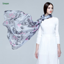 Soft Polyester Satin Scarf Cheap Price Digital Printed Polyester Scarf