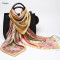 Chinese factory direct good quality custom design digital printing hand roll silk scarf