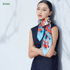 120x120 square custom printing chinese silk scarf