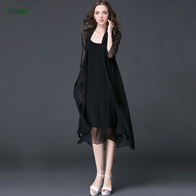 Ladies dress fabric factory direct custome design solid color silk fabric
