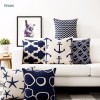 High quality creative outdoor cotton custom embroidered cushion cover