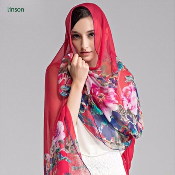 wholesale new style dubai fashion women printed muslim scarf hijab