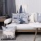 Latest design home decor digital printed 3D linen cushion cover