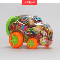 Delicious Beverage Mixed Fruit Jelly in Mini Car Toys for Kids