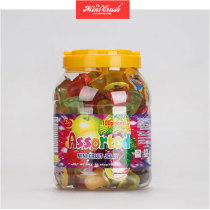 Halal Natural Lychee Fruit Flavored Mixed Mini Fruit Jelly