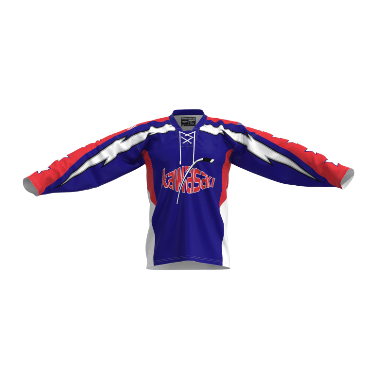 Pro rope neck ice hockey jersey OEM sublimated Rope pro neck ice hockey jersey OEM ice hockey jersey