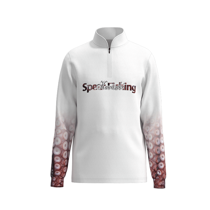 Stand-up collar fishing jersey dye sublimation fishing jersey tournament fishing jerseys for sale
