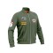 KAWASAKI Own Design Olive Green Men's Baseball Jackets Wholesale winter Baseball Jackets Design Personalized Sports Jackets