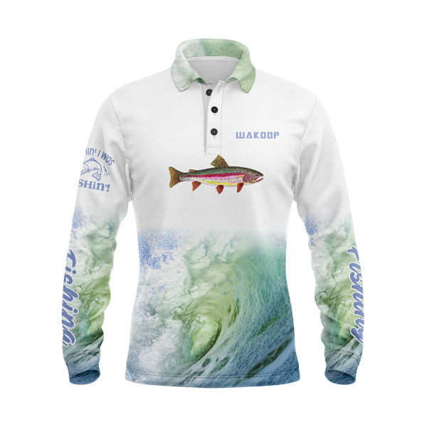 Long Sleeve fishing jersey custom Sublimation Printing Fishing Jerseys