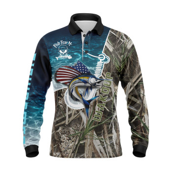 Own Fishing Jersey Design Hot Sell Fishing Jersey Custom Long Sleeve Fishing Jerseys