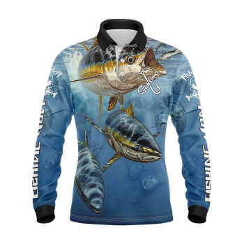 Wholesale Fishing Jersey Custom Design Fishing Jersey Long Sleeve Breathable Outdoor Fishing Jerseys
