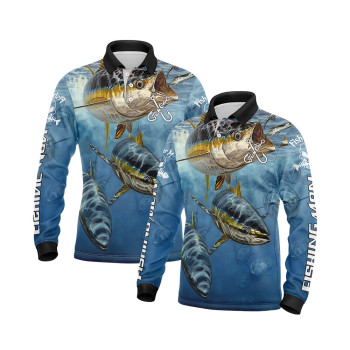 Wholesale Fishing Jersey Custom Design Fishing Jersey Long Sleeve Breathable Outdoor Fishing Jerseys