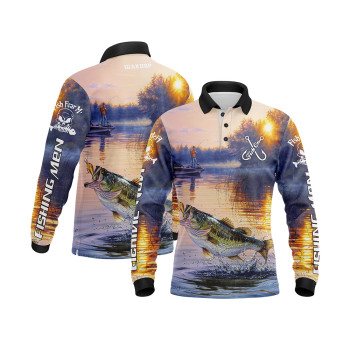 Hot Selling Quick Dry Fishing Jersey custom fishing jersey design Sublimation Fishing Jerseys