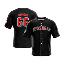 Design Team Jerseys Softball Wear Sublimation Printing 100% Polyester Embroidered Custom Baseball Jerseys