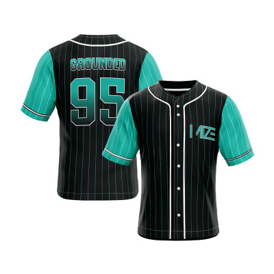 Stitched Custom Sublimation Baseball Jersey Custom Design and Logo Top Quality Embroidery Baseball Wear