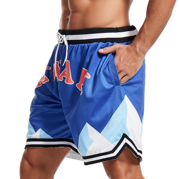 Kawasaki Lasted Design Mesh Shorts  Basketball shorts wholesale Custom Basketball Shorts