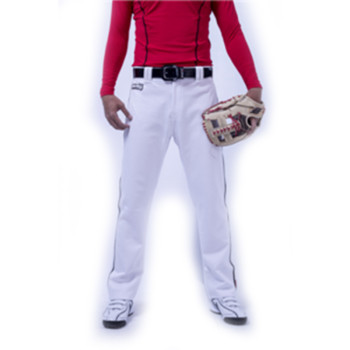 Custom Breathable FarbicRed Baseball trousers Breathable Farbic Fintess Trouser Wholesale