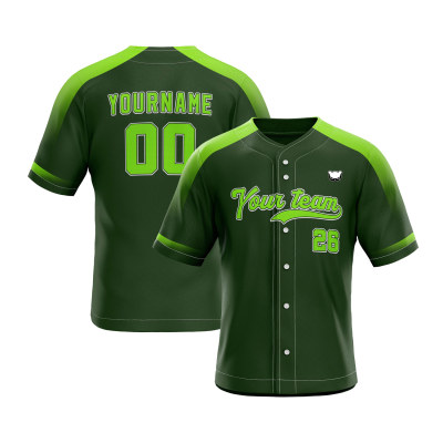 Kawasaki Custom embroidery baseball jersey baseball wear wholesale