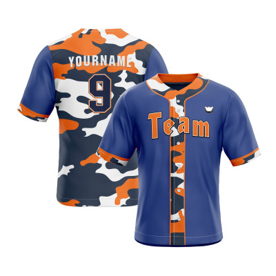 baseball team jersey Custom embroidery baseball wear