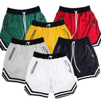 embroidery Custom Basketball shorts Breathable Mesh Shorts for men