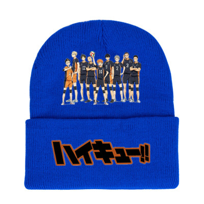 wholesale custom beanie Print logo beanie hat  knitted beanie in winter hat