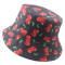 Spring And Summer wide brim fisherman Custom Design Logo Cool Printed Maple Leaf Bucket Hat