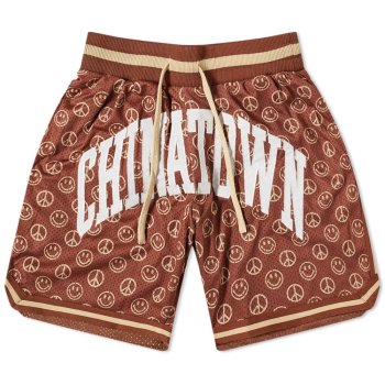 Hot Sale 100% Polyester Retro Men's Shorts Sublimation Printing Custom Vintage Mesh Mens Basketball Shorts
