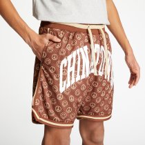 Hot Sale 100% Polyester Retro Men's Shorts Sublimation Printing Custom Vintage Mesh Mens Basketball Shorts