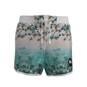 Custom Men's Woven Beach&Swim Shorts | custom Hawaiian style beach shorts | custom swimming beach shorts