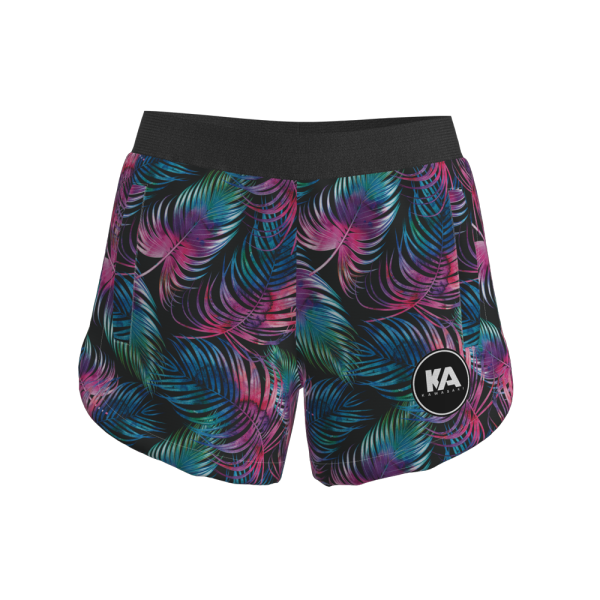 Custom womens woven beach shorts