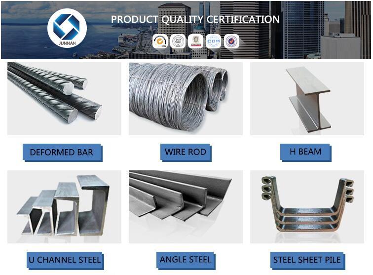 Hot rolled steel sheet pile application