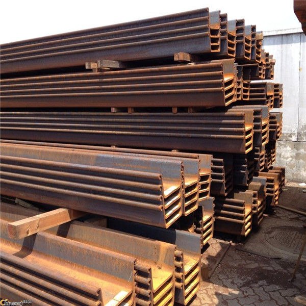 Steel sheet pile bundled delivery