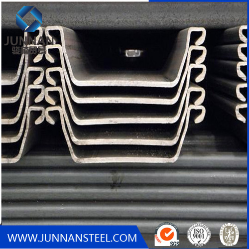 China hot rolled  steel sheet pile