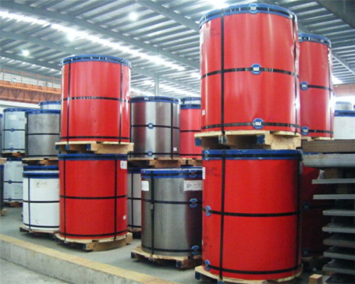 Prepainted galvanzied steel coils/PPGI coils for warehouse construction