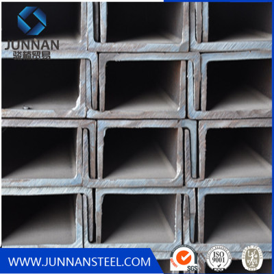 SS400 Q235 JIS Standard c channel steel galvanized u channel sizes