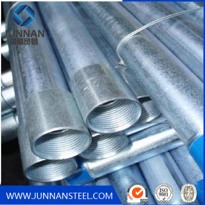 Hebei Tangshan galvanized steel pipe for gas pipe