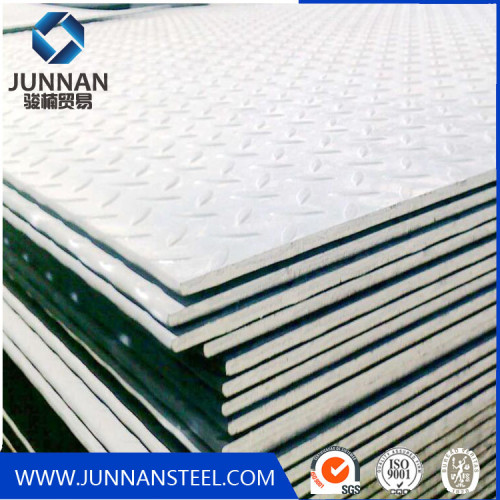 standard steel checkered plate size and specification