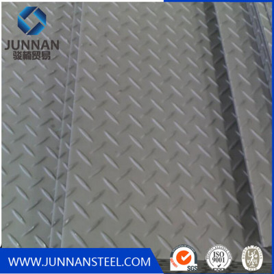 standard steel checkered plate size and specification