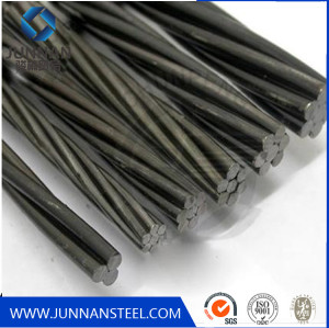 7 Wire Smooth Steel Strand for Prestressed Concrete