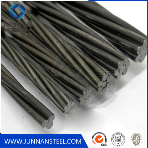 7 Wire Smooth Steel Strand for Prestressed Concrete